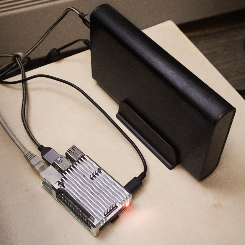 Raspberry Pi and hard drive